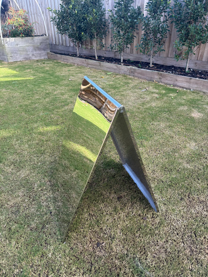 Metal A-Frame Wedding Sign