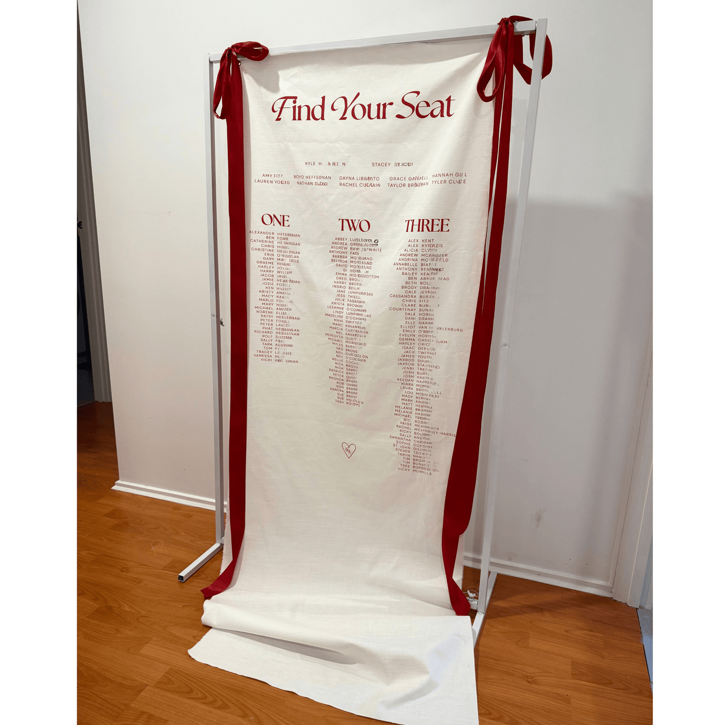 Stand hire, various sizes