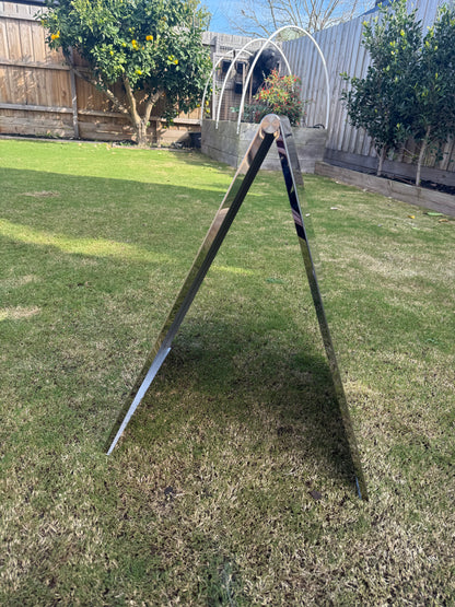 Metal A-Frame Wedding Sign