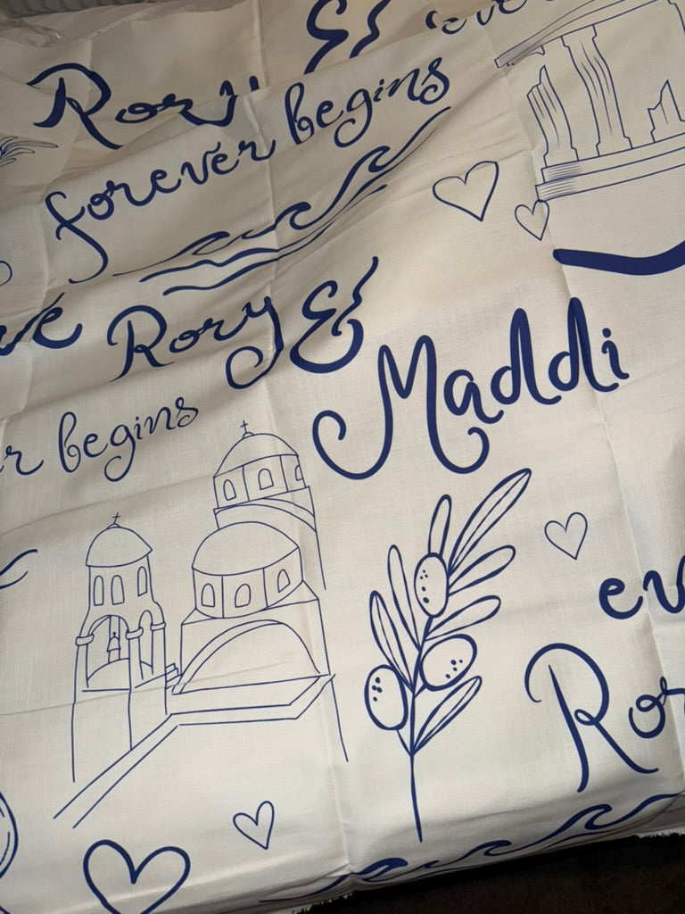 Large Fabric Backdrop