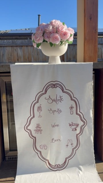 Fabric Bar Sign