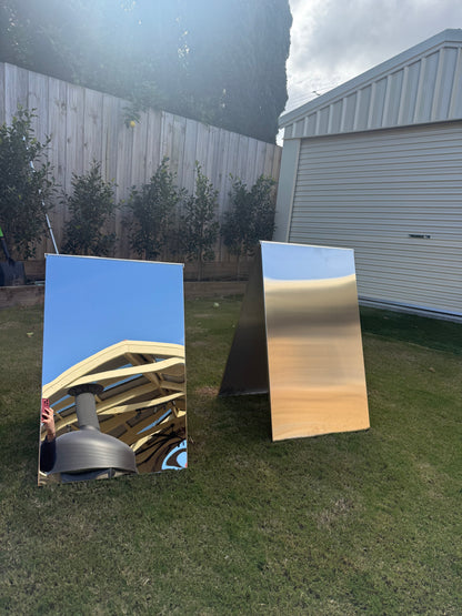Metal A-Frame Wedding Sign
