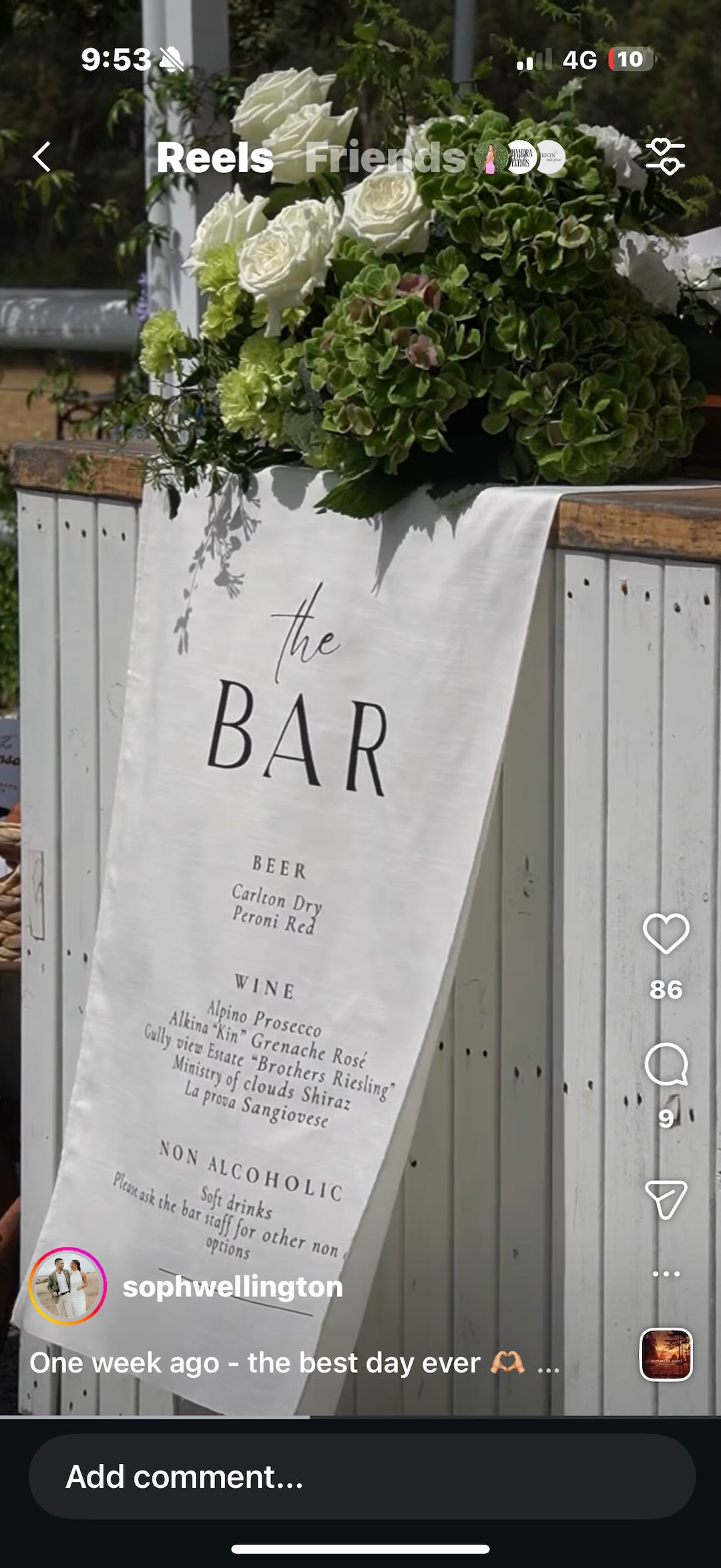 Bar Sign – Cotton-Linen (Classic Serif)