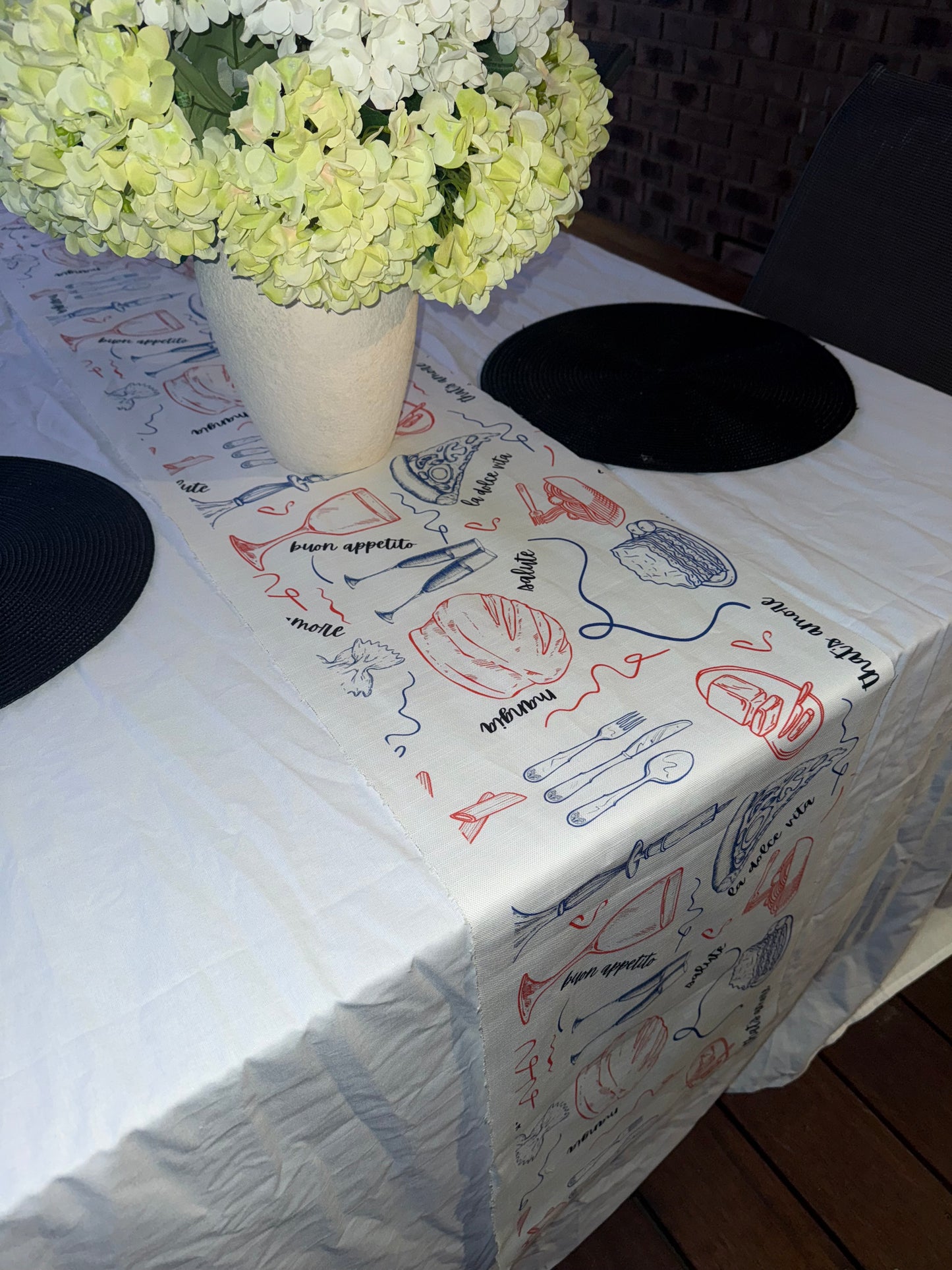 Fabric table runner