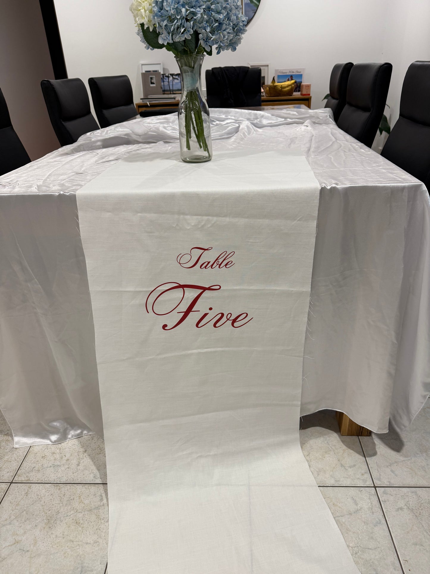 Fabric table runner