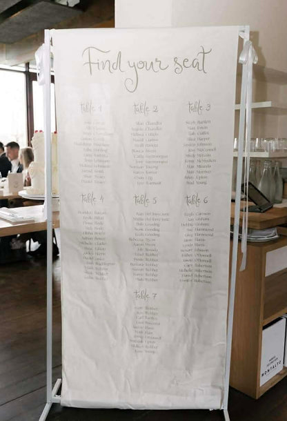 Fabric Seating Chart
