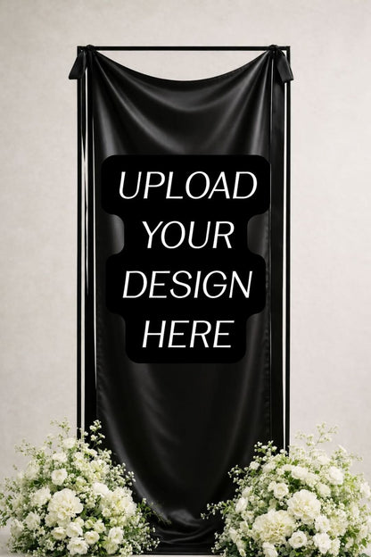Satin Welcome Sign