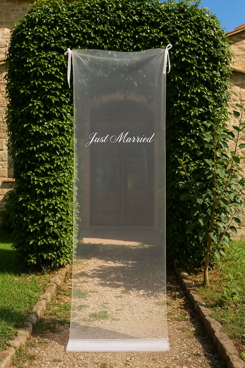 Tulle Welcome Sign (Classic Serif)