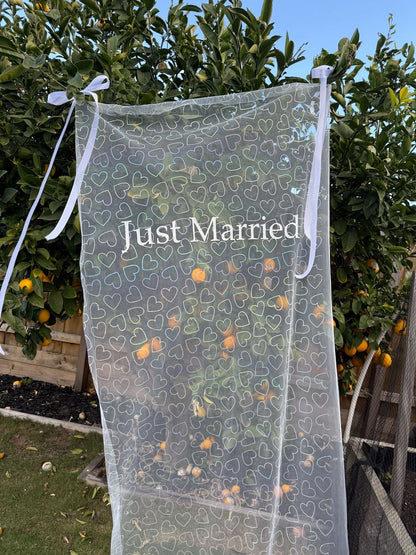 Tulle Welcome Sign (Classic Serif)